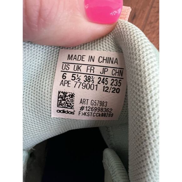 ADIDAS Mens Clear Mint Harden Vol. 5 Futurenatural Support Basketball Sneakers 6 - Picture 11 of 12